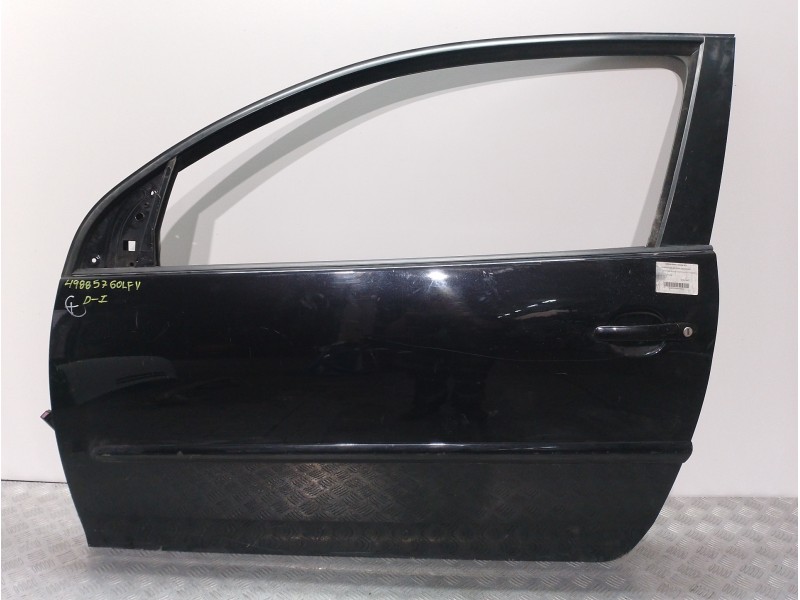 Recambio de puerta delantera izquierda para volkswagen golf v berlina (1k1) conceptline (e) referencia OEM IAM  NEGRO  Recambio de puerta delantera izquierda para volkswagen golf v berlina (1k1) conceptline (e) referencia OEM IAM  NEGRO