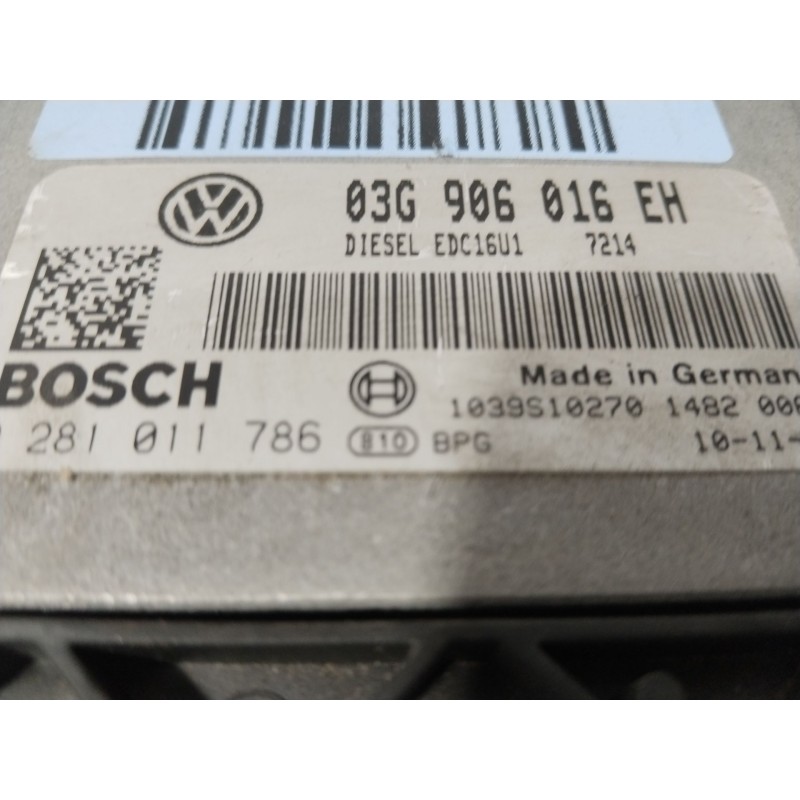 CENTRALITA MOTOR UCE 0281011786  - imagen 4