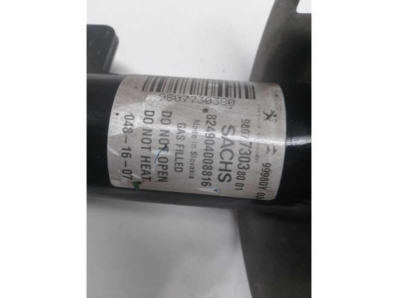 Recambio de amortiguador delantero derecho para peugeot 5008 active referencia OEM IAM 9807734280 99980Y03 