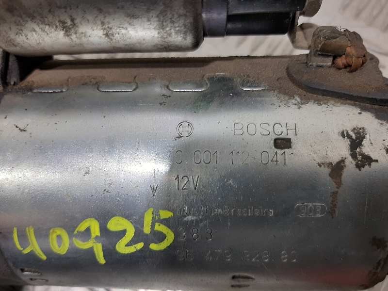 Recambio de motor arranque para peugeot 206 berlina xs clim referencia OEM IAM 0001112041 9647982880 