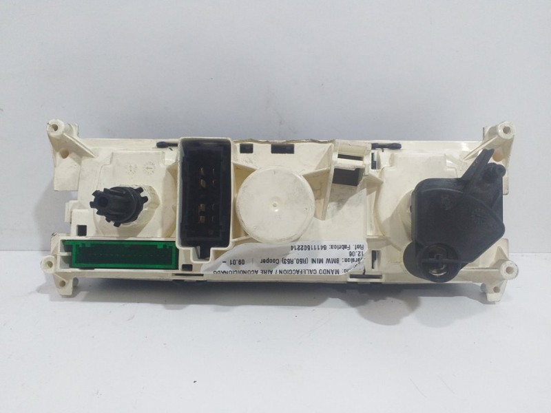 Recambio de mando calefaccion / aire acondicionado para bmw mini (r50,r53) cooper referencia OEM IAM 64111502214 69432203 EE888N