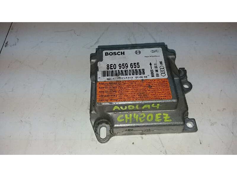Recambio de centralita airbag para audi a4 berlina (8e) 1.9 tdi (96kw) referencia OEM IAM 0285001400 8E0959655  Recambio de centralita airbag para audi a4 berlina (8e) 1.9 tdi (96kw) referencia OEM IAM 0285001400 8E0959655