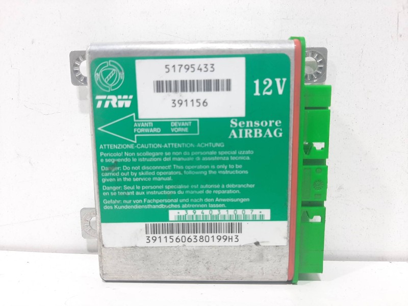 Recambio de centralita airbag para fiat punto (evo) (199) dynamic referencia OEM IAM 51795433  