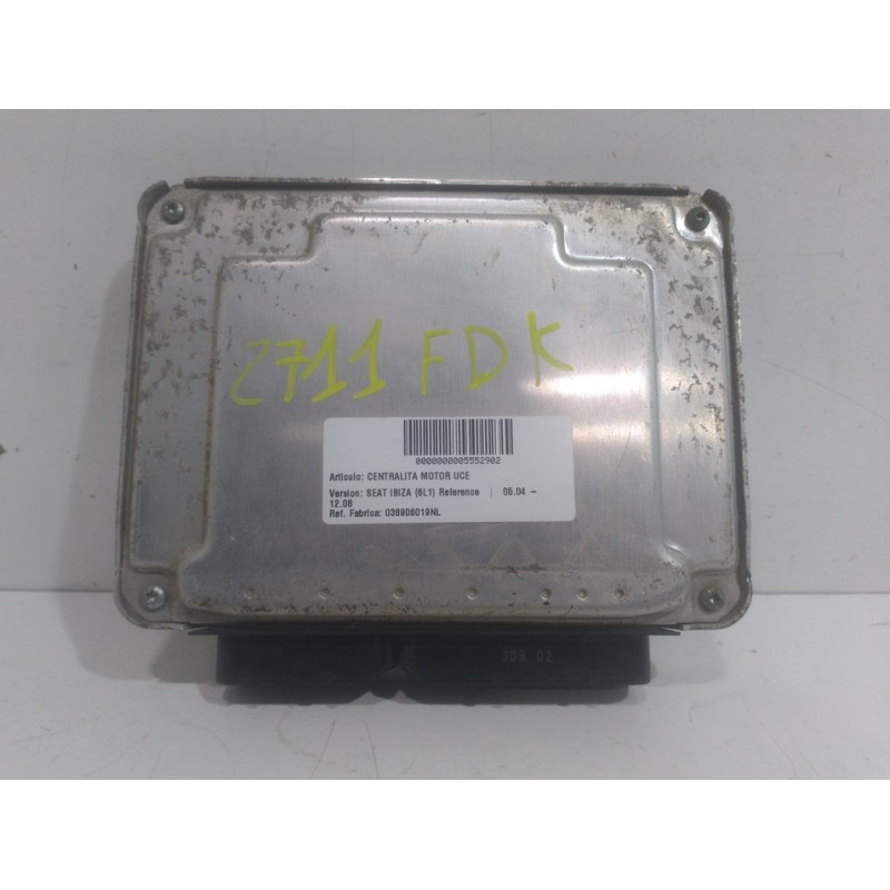 CENTRALITA MOTOR UCE 038906019NL BOSCH 0281012276 - imagen 2