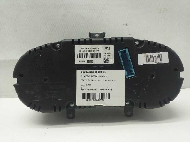 Recambio de cuadro instrumentos para seat ibiza st (6j8) style referencia OEM IAM 6J0920805K  