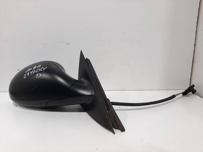 Recambio de retrovisor derecho para seat ibiza (6l1) cool referencia OEM IAM  MANUAL NEGRO