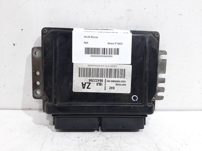 Recambio de centralita motor uce para chevrolet nubira berlina se referencia OEM IAM    Recambio de centralita motor uce para chevrolet nubira berlina se referencia OEM IAM