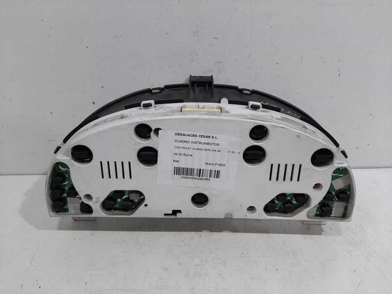 Recambio de cuadro instrumentos para chevrolet nubira berlina se referencia OEM IAM   