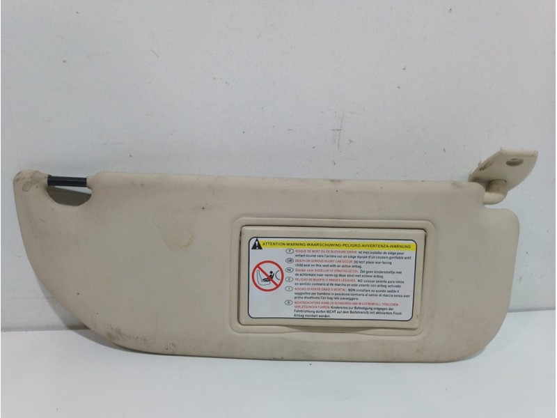 Recambio de parasol derecho para citroën c4 berlina millenium referencia OEM IAM 8143JF  