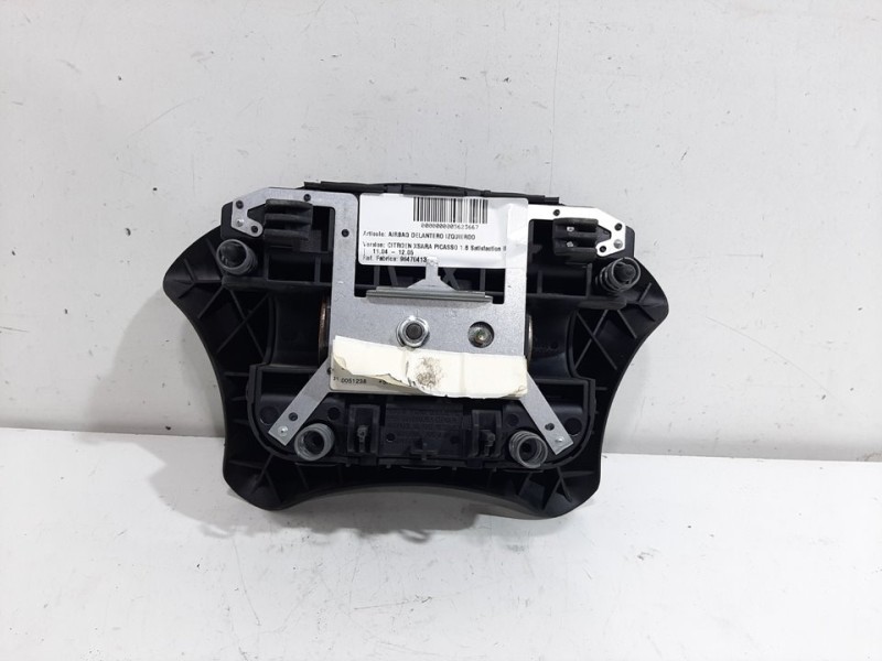 Recambio de airbag delantero izquierdo para citroën xsara picasso 1.6 16v sx top referencia OEM IAM 96470413XT  
