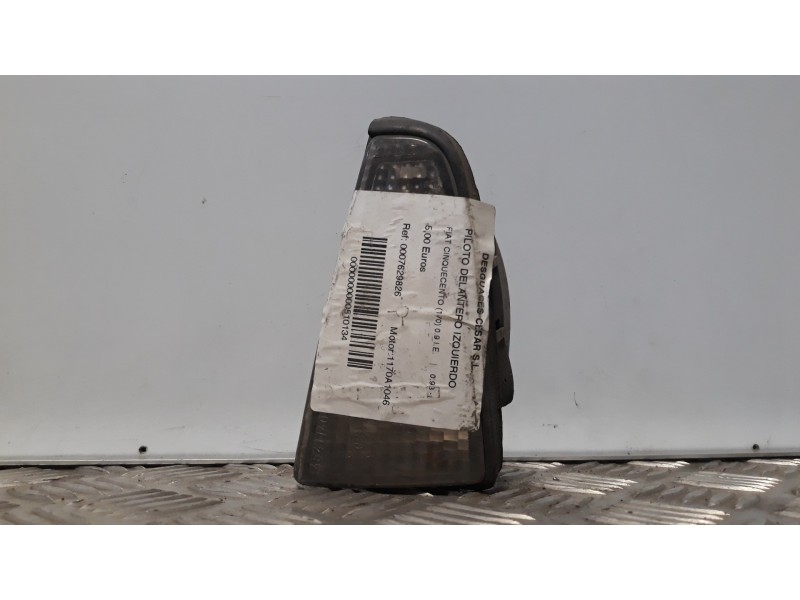 Recambio de piloto delantero izquierdo para fiat cinquecento (170) 0.9 i.e. referencia OEM IAM 0007629826  