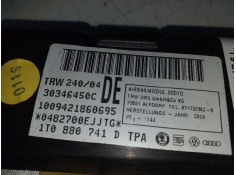 Recambio de airbag cortina delantero izquierdo para volkswagen touran (1t1) highline referencia OEM IAM 30346450C 1T0880741D  2