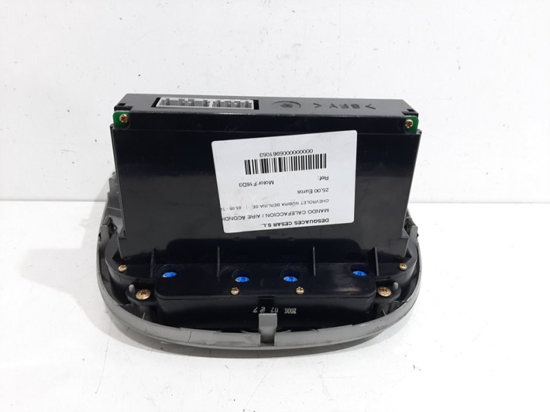 Recambio de mando calefaccion / aire acondicionado para chevrolet nubira berlina se referencia OEM IAM 96430996  