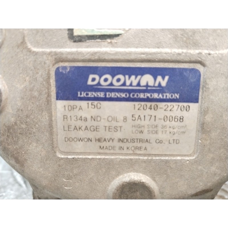 COMPRESOR AIRE ACONDICIONADO 5A1710068  - imagen 4