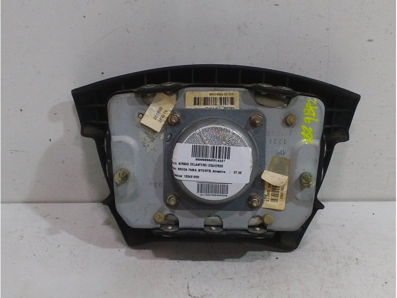Recambio de airbag delantero izquierdo para skoda fabia (6y2/6y3) attractive referencia OEM IAM 122421200  