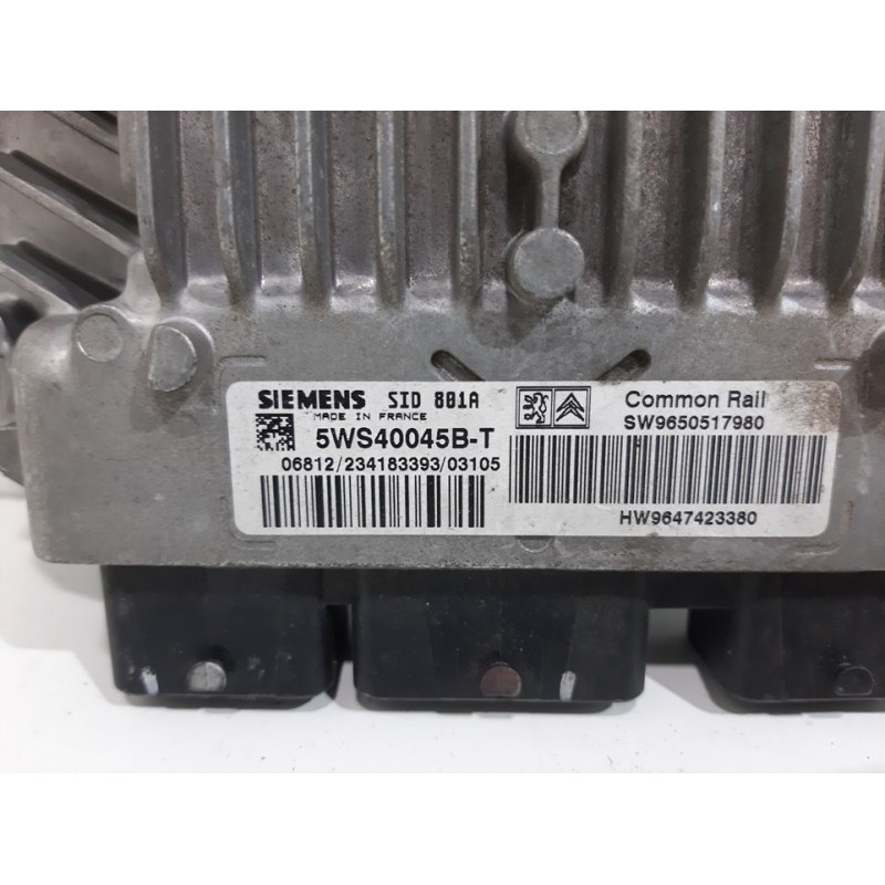 CENTRALITA MOTOR UCE 5WS40045BT  - imagen 3