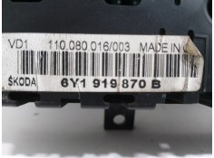 Recambio de cuadro instrumentos para skoda fabia (6y2/6y3) attractive referencia OEM IAM 6Y1919870B   2