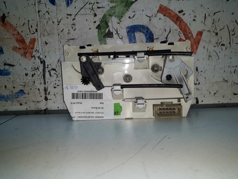 Recambio de mando calefaccion / aire acondicionado para peugeot 206 berlina e-music referencia OEM IAM   