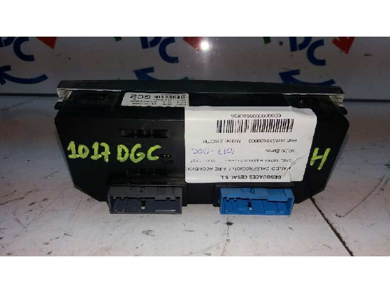 Recambio de mando calefaccion / aire acondicionado para opel astra h berlina cosmo referencia OEM IAM 901512400003  