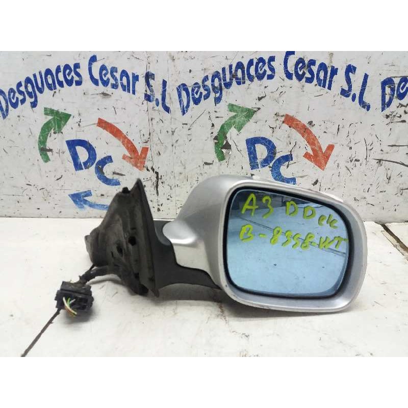 Recambio de retrovisor derecho para audi a3 (8l) referencia OEM IAM  ELECTRICO PLATA