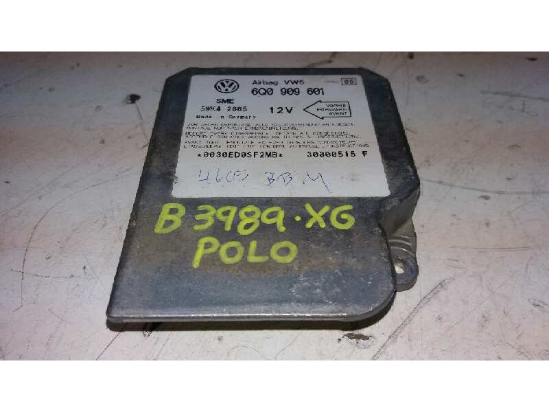 Recambio de centralita airbag para volkswagen polo berlina (6n2) trendline referencia OEM IAM 5WK42865 6Q0909601 