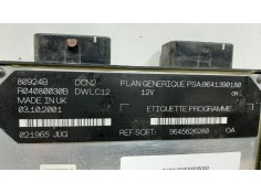 Recambio de centralita motor uce para peugeot 206 xtd 1.9 referencia OEM IAM 9645626280   2