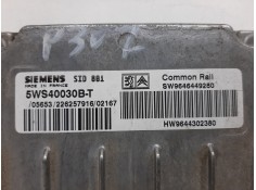 Recambio de centralita motor uce para peugeot 307 (s1) xt referencia OEM IAM 9646449280 5WS40030B  2