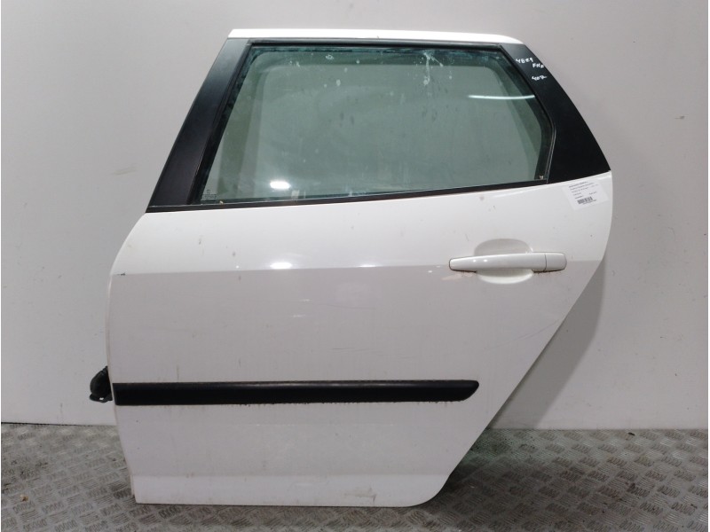 Recambio de puerta trasera izquierda para peugeot 407 sw sr sport referencia OEM IAM 9006H7 BLANCO 