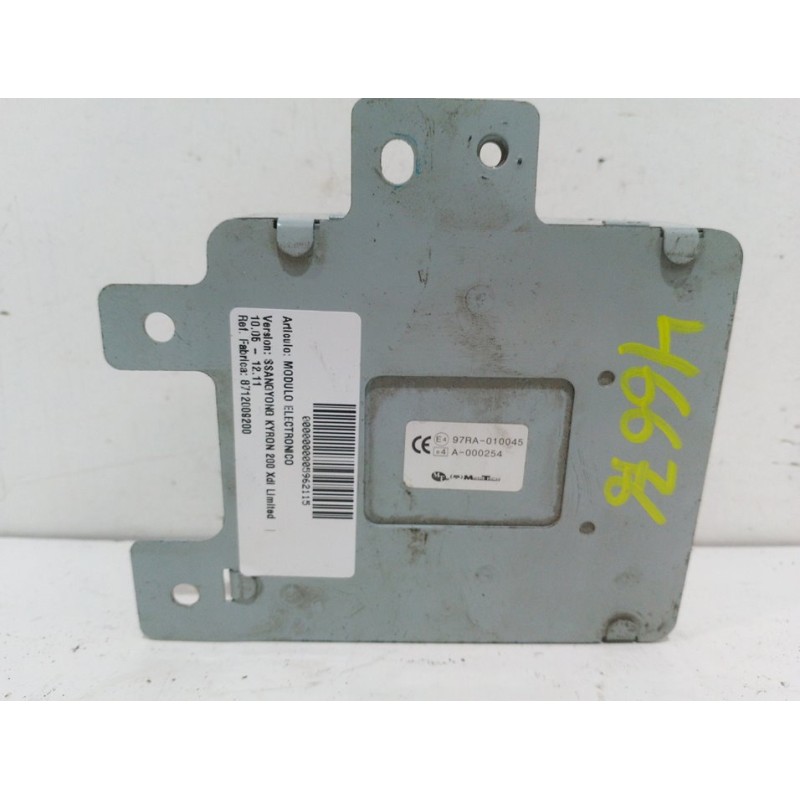 Recambio de modulo electronico para ssangyong kyron 200 xdi limited referencia OEM IAM 8712009200  