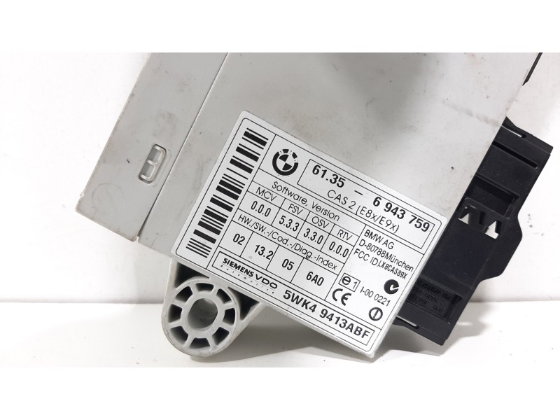 Recambio de modulo electronico para bmw serie 1 berlina (e81/e87) 118d referencia OEM IAM 61356943759 5WK49413ABF 