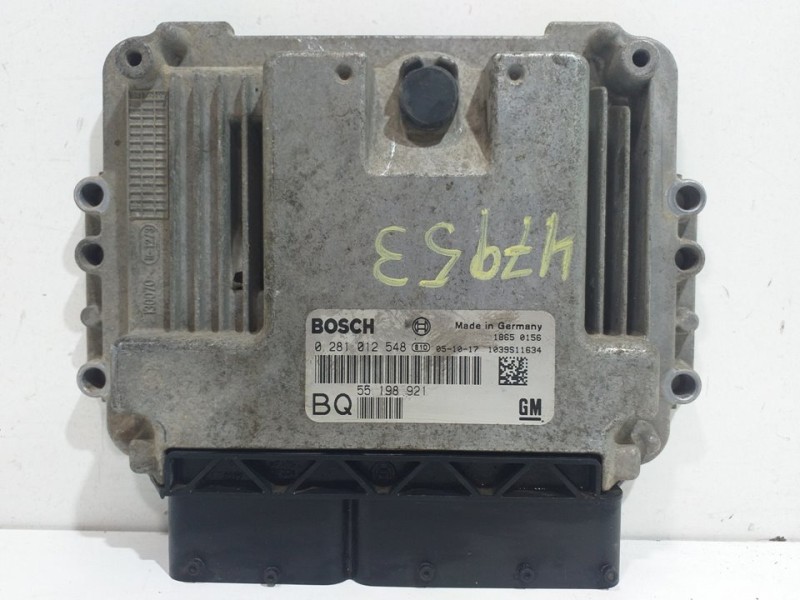 Recambio de centralita motor uce para opel astra gtc cosmo referencia OEM IAM 55198921 0281012548 