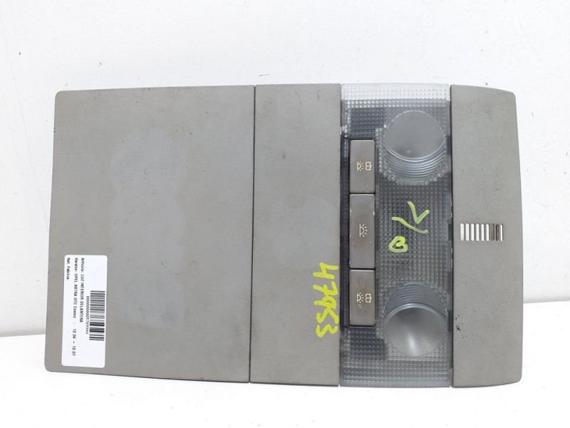 Recambio de luz interior delantera para opel astra gtc cosmo referencia OEM IAM   