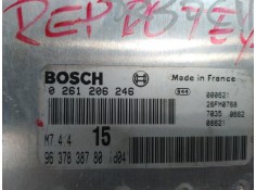 Recambio de centralita motor uce para citroën xsara picasso 1.6 básico referencia OEM IAM 0261206246 9637838780  2