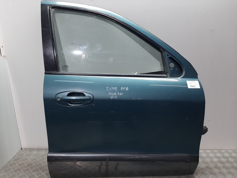 Recambio de puerta delantera derecha para hyundai santa fe (sm) 2.4 gls 4x4 referencia OEM IAM  AZUL 