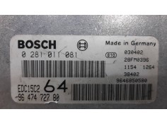 Recambio de centralita motor uce para peugeot 307 break / sw (s1) sw referencia OEM IAM 1940CX   2