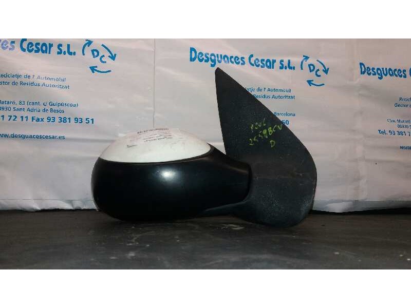 Recambio de retrovisor derecho para peugeot 206 berlina xs referencia OEM IAM 8154JC ELECTRICO 