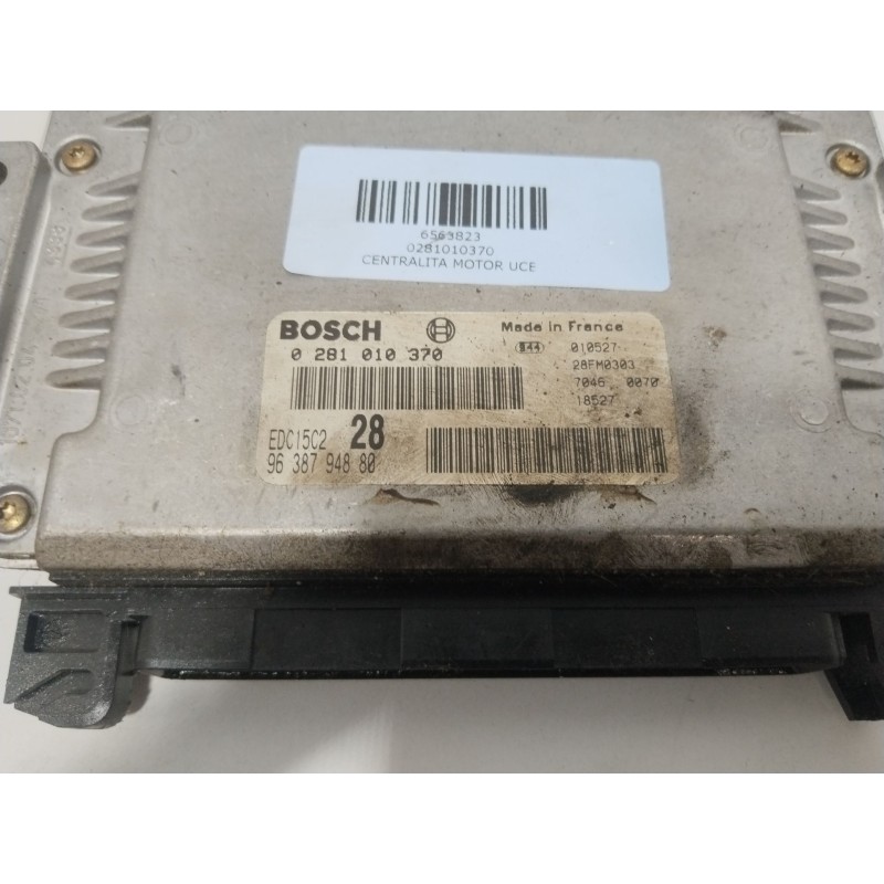 CENTRALITA MOTOR UCE 0281010370  - imagen 4