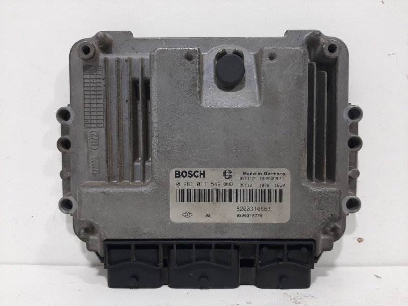 Recambio de centralita motor uce para renault scenic ii authentique referencia OEM IAM 0281011549 8200310863 