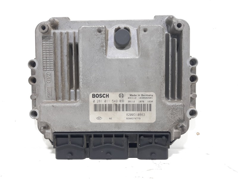 Recambio de centralita motor uce para renault scenic ii authentique referencia OEM IAM 0281011549 8200310863 