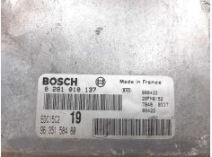 Recambio de centralita motor uce para citroën xsara picasso 2.0 hdi referencia OEM IAM 0281010137 9635158480  2