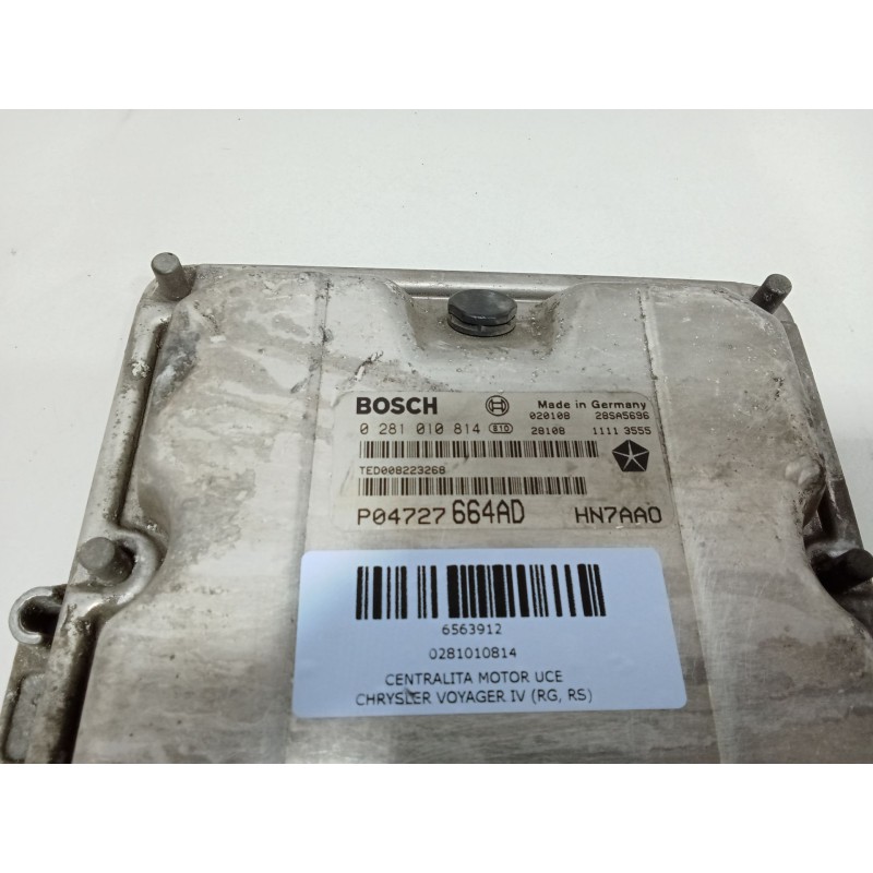 CENTRALITA MOTOR UCE 0281010814  - imagen 4