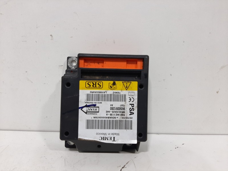 Recambio de centralita airbag para citroën c3 pluriel 1.4 referencia OEM IAM 9650091280  