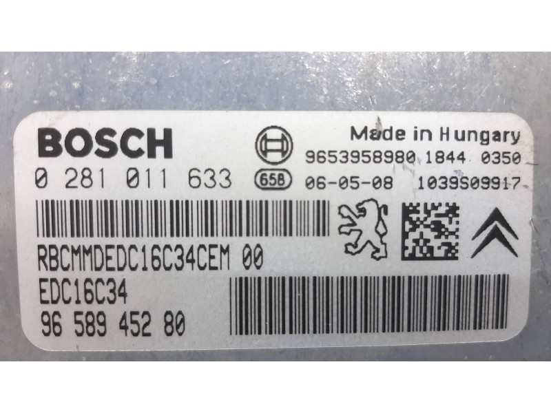 Recambio de centralita motor uce para peugeot 407 st confort referencia OEM IAM    Recambio de centralita motor uce para peugeot 407 st confort referencia OEM IAM