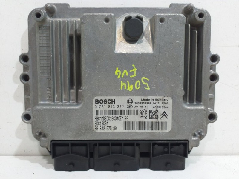 Recambio de centralita motor uce para peugeot 308 sport referencia OEM IAM 9664257580 0281013332 