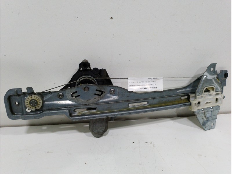 Recambio de elevalunas trasero izquierdo para citroën c-elysée exclusive referencia OEM IAM 9674437380 9677417580 2 PINES