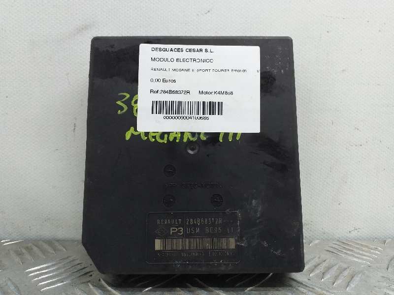 Recambio de modulo electronico para renault megane iii sport tourer emotion referencia OEM IAM 284B68372R  