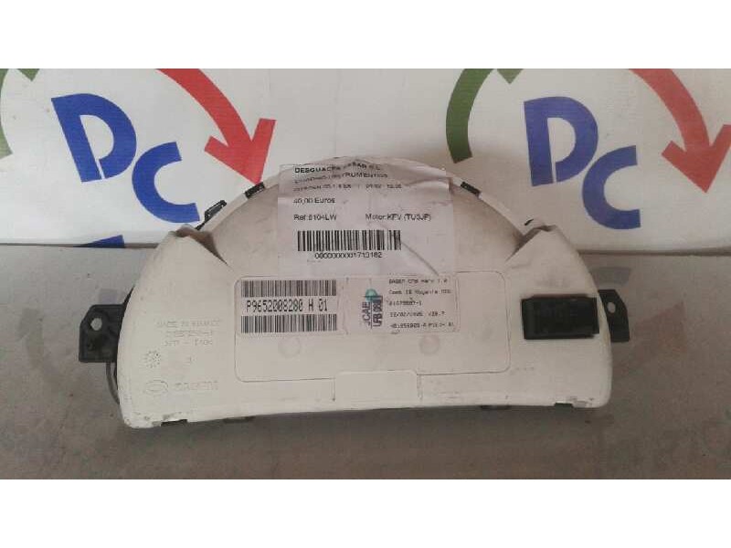 Recambio de cuadro instrumentos para citroën c3 1.4 sx referencia OEM IAM 9652008280  