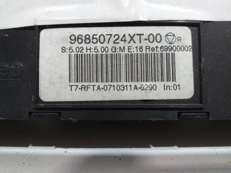 Recambio de mando calefaccion / aire acondicionado para peugeot 308 premium referencia OEM IAM 96850724XT  