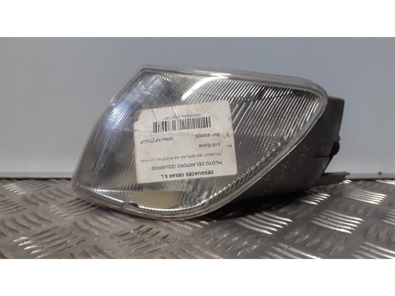 Recambio de piloto delantero izquierdo para peugeot 306 berlina 3/5 puertas (s1) profil referencia OEM IAM 630323   Recambio de piloto delantero izquierdo para peugeot 306 berlina 3/5 puertas (s1) profil referencia OEM IAM 630323
