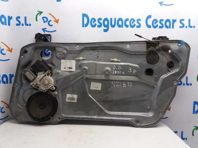 Recambio de elevalunas delantero derecho para seat ibiza (6l1) cool referencia OEM IAM 6L3837462 ELECTRICO 3 PUERTAS